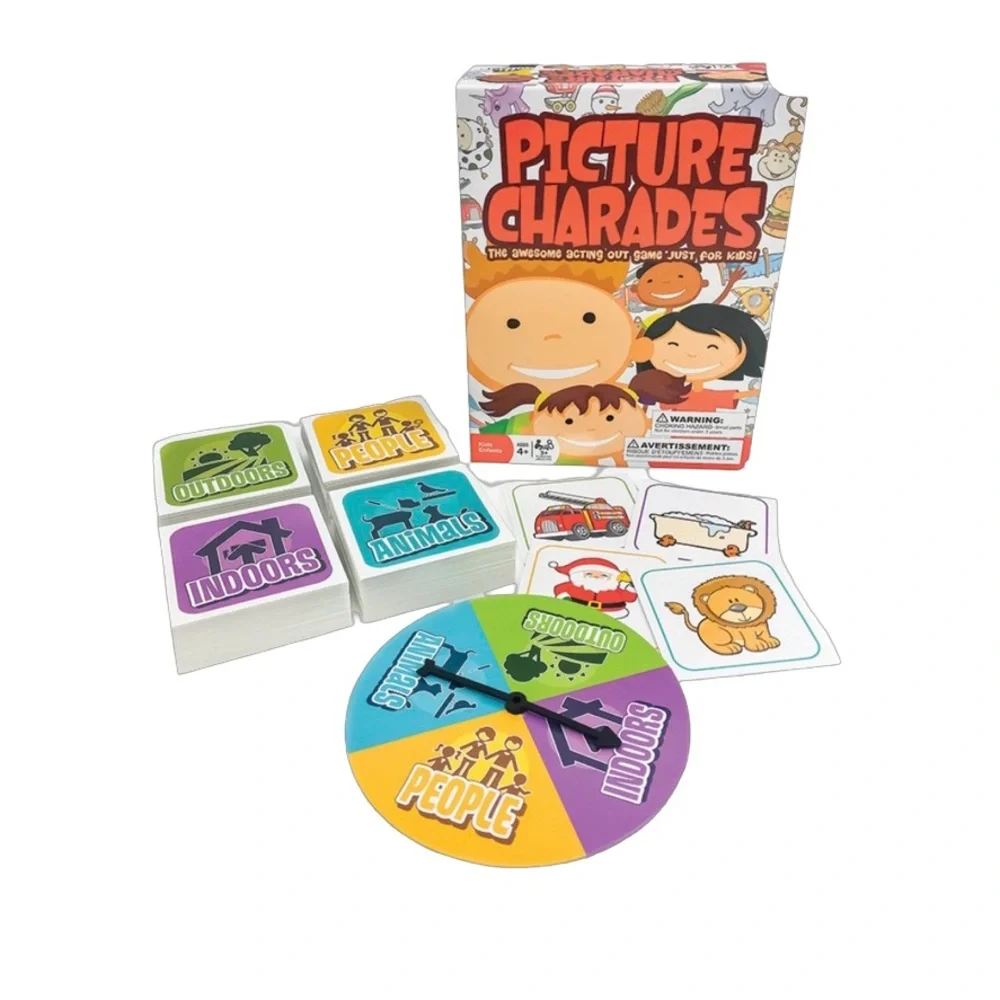 Picture Charades Game for Kids • Family Game Night • Sleepover